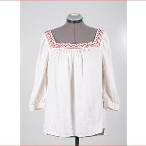Universal Threads embroidered blouse - size large